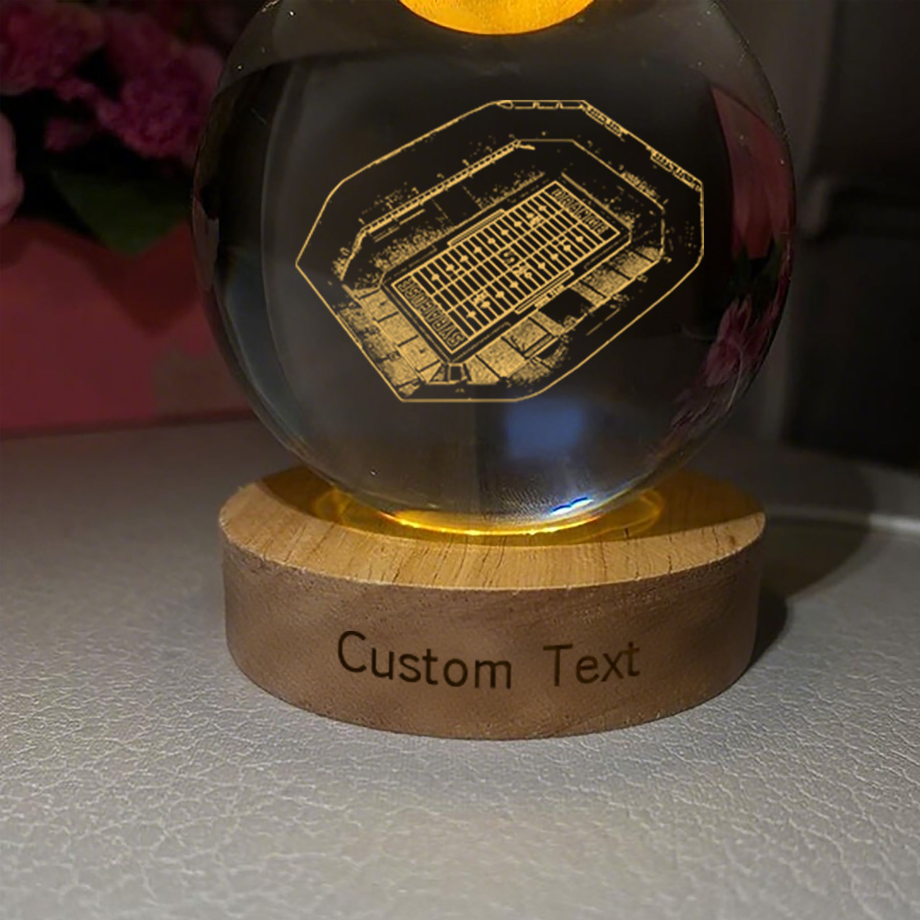 JMA Wireless Dome 3D Spherical Crystal Lamp