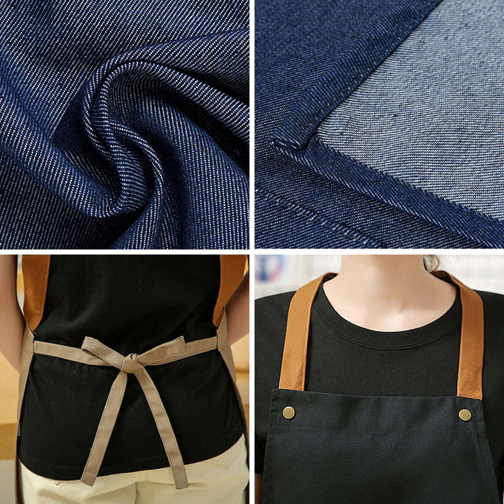 Personalized Birth flower Bouquet Names Apron Waterproof