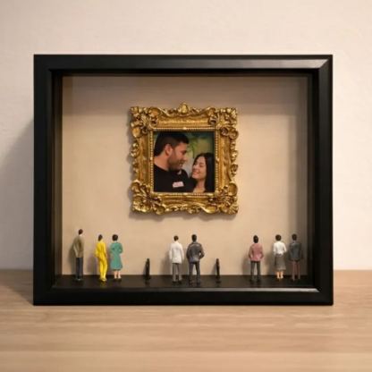 Museum of Us Frame Personalized Couples Gift for Her Cute Miniature Museum Gifts Meaningful Gift Valentine's Day Anniversary Gift