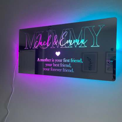 🔥Mother’s Day Sale🔥Personalised Mother’s Day Mirror - Light Up Mirror