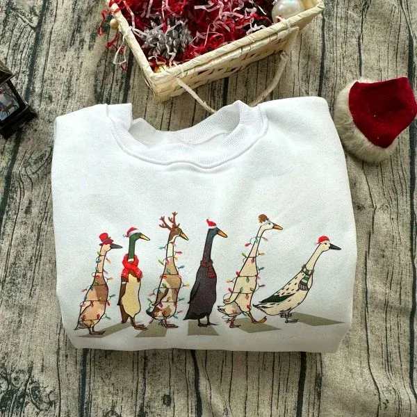 Custom Farm Animal Christmas Sweatshirt – Perfect Holiday Gift for Farm Animal Lovers