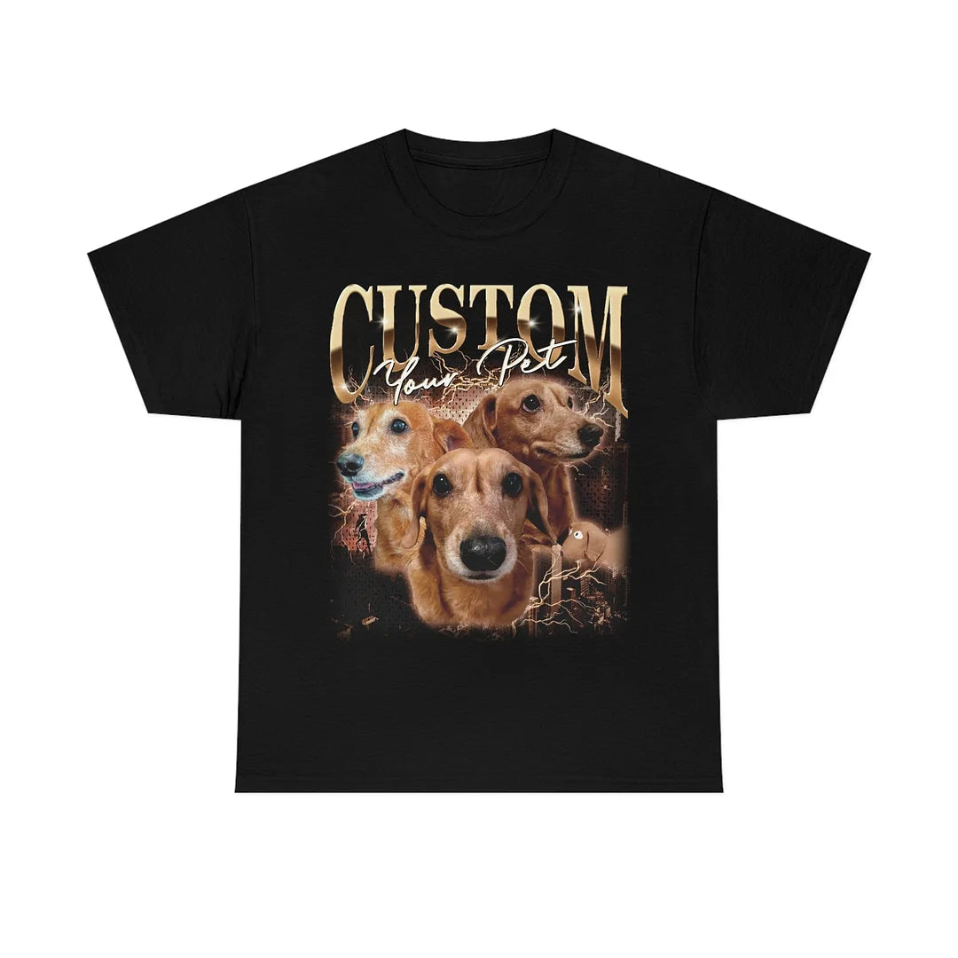 Custom Vintage Hip Hop Vintage Pet Tee