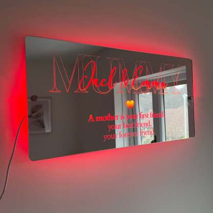 🔥Mother’s Day Sale🔥Personalised Mother’s Day Mirror - Light Up Mirror