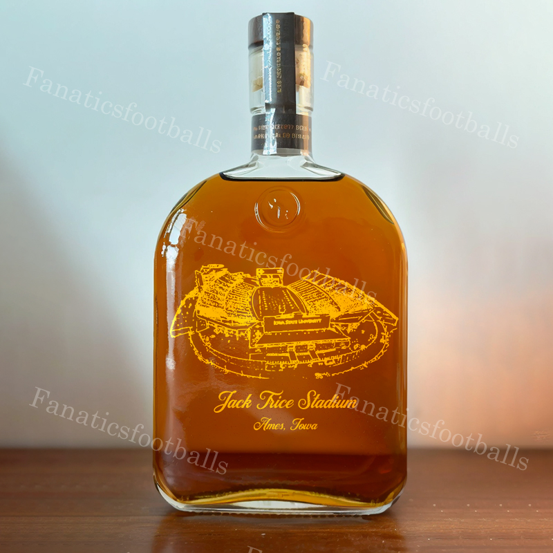 Jack Trice Stadium Whiskey Bottles-Gifts For Sports Lovers