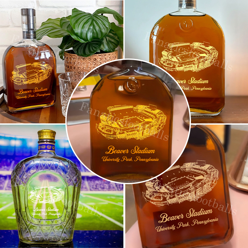 Beaver Stadium Whiskey Bottles-Gifts For Sports Lovers