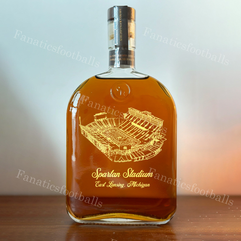 Spartan Stadium Whiskey Bottles-Gifts For Sports Lovers