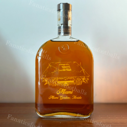 Miami Stadium Whiskey Bottles-Gifts For Sports Lovers