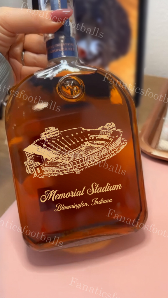 Memorial Stadium (Indiana) Whiskey Bottles-Gifts For Sports Lovers