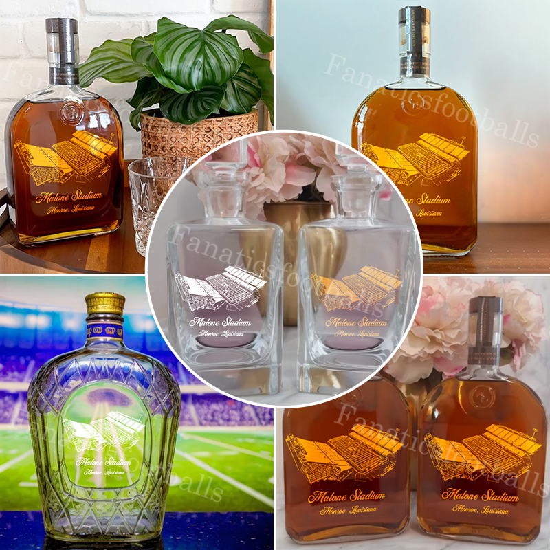 Malone Stadium Whiskey Bottles-Gifts For Sports Lovers