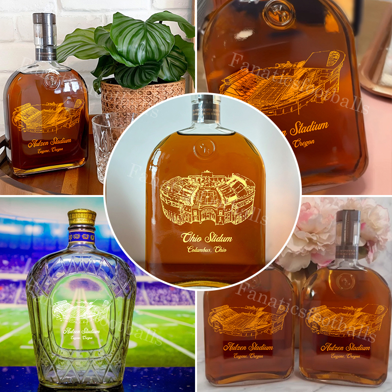 Autzen Stadium Whiskey Bottles-Gifts For Sports Lovers