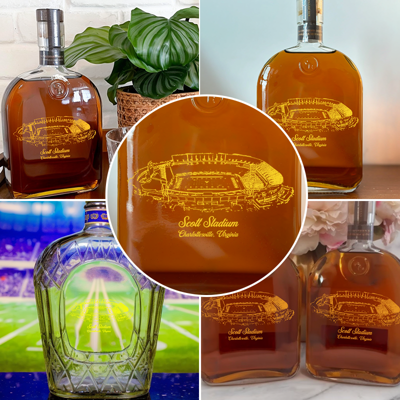 Scott Stadium Whiskey Bottles-Gifts For Sports Lovers