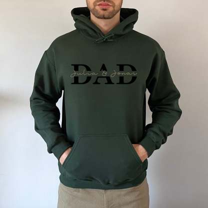 Dad Hoodie Personalized, Father T-Shirt Gift, Cool Dad Sweatshirt