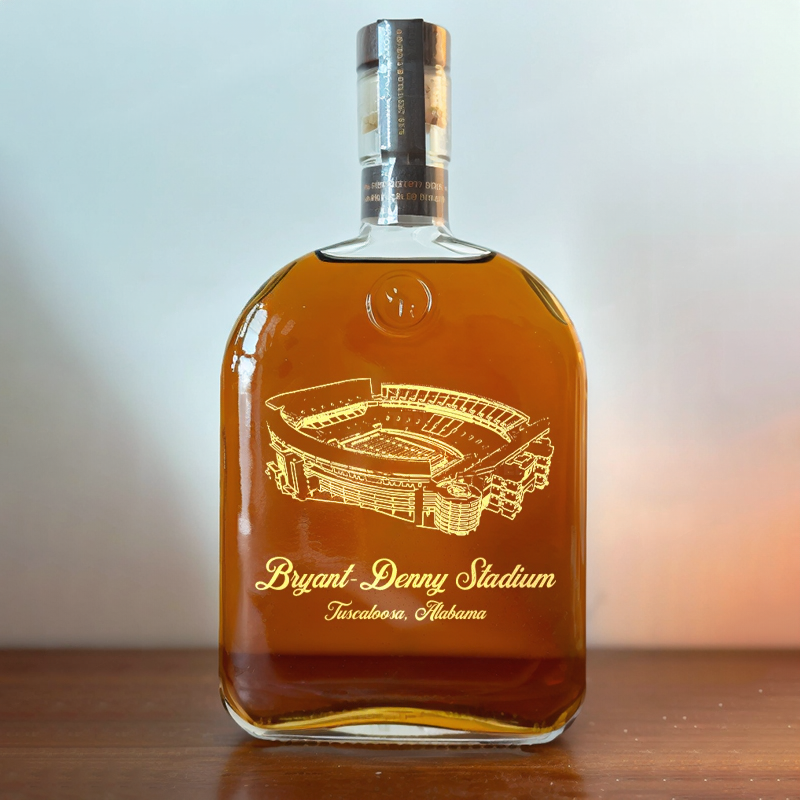Bryant-Denny Stadium Whiskey Bottles-Gifts For Sports Lovers