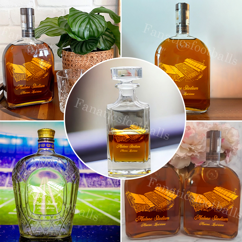 Malone Stadium Whiskey Bottles-Gifts For Sports Lovers