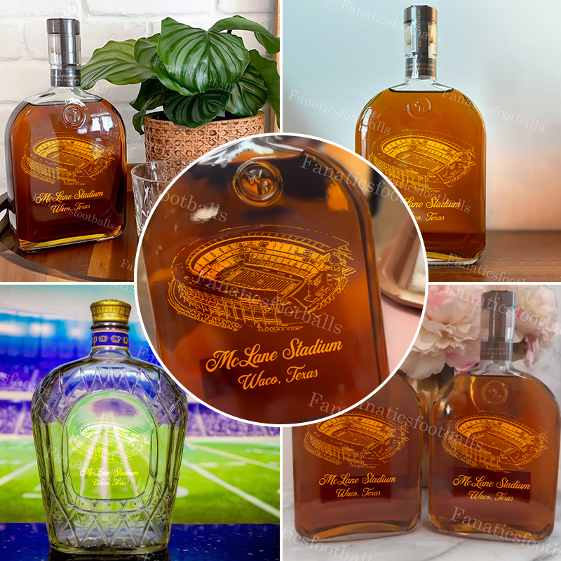 McLane Stadium Whiskey Bottles-Gifts For Sports Lovers