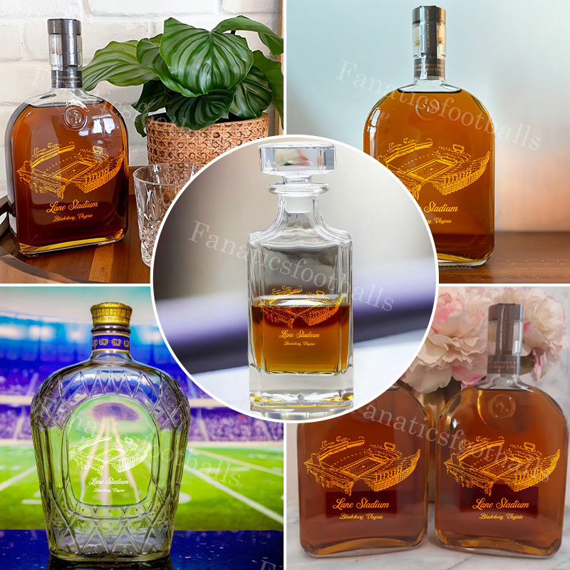 Lane Stadium Whiskey Bottles-Gifts For Sports Lovers