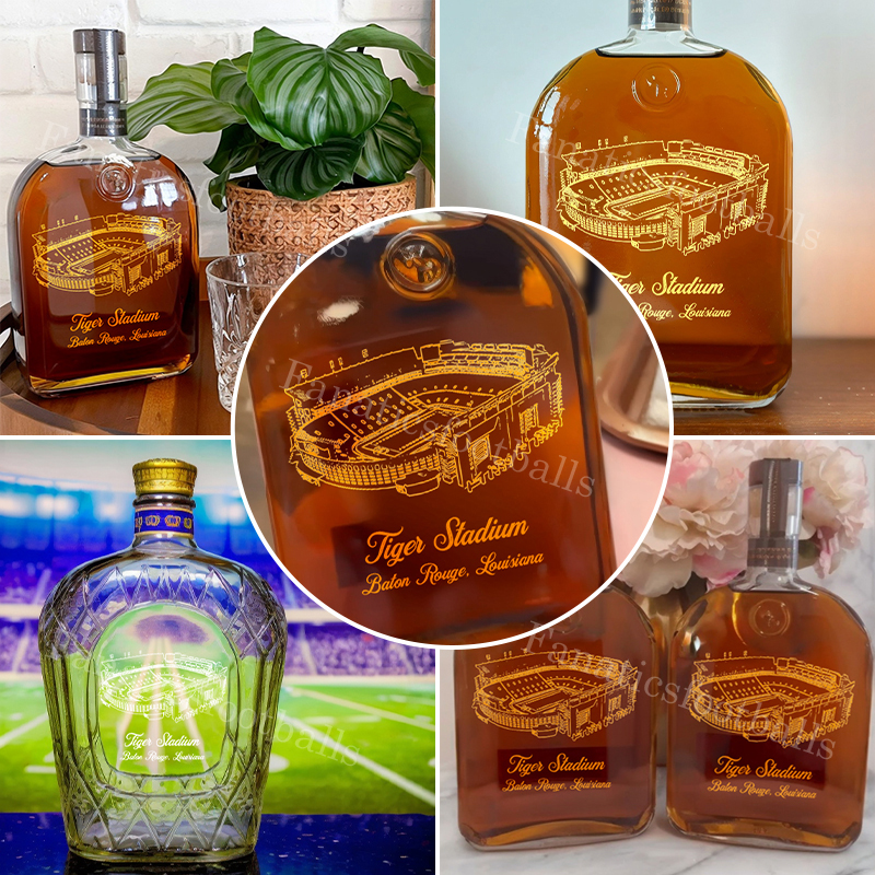 Tiger Stadium Whiskey Bottles-Gifts For Sports Lovers