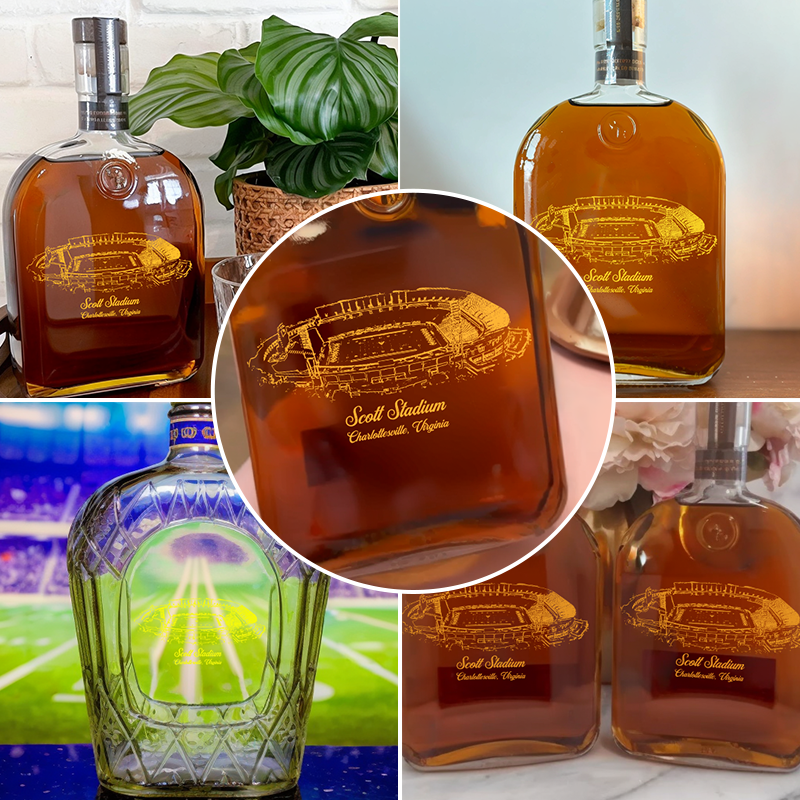 Scott Stadium Whiskey Bottles-Gifts For Sports Lovers