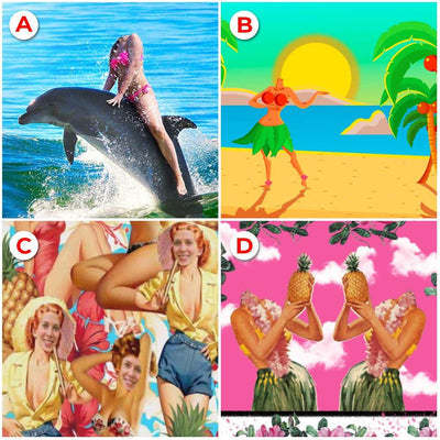 Customizable Hawaiian Shirts Create Your Own Hawaiian Shirt Sea Dolphin Photo Aloha Shirts Gift for Boyfriend or Husband-ilovevango