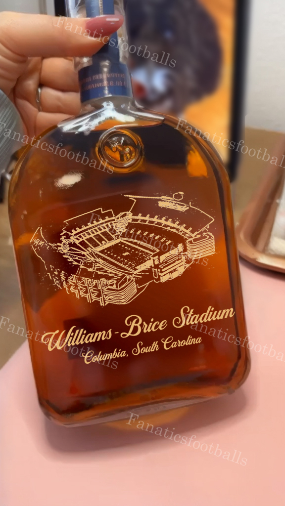 Williams-Brice Stadium Whiskey Bottles-Gifts For Sports Lovers