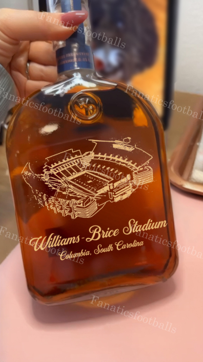 Williams-Brice Stadium Whiskey Bottles-Gifts For Sports Lovers