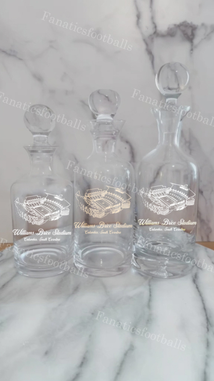 Williams-Brice Stadium Whiskey Bottles-Gifts For Sports Lovers