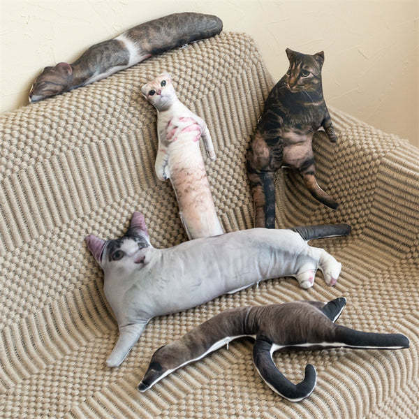 Ugly Pet Pillow Custom 3D Pet Portrait Throw Pillow