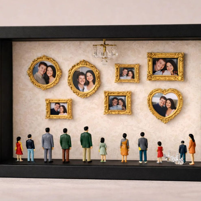 Museum of Us Frame Personalized Couples Gift for Her Cute Miniature Museum Gifts Meaningful Gift Valentine's Day Anniversary Gift