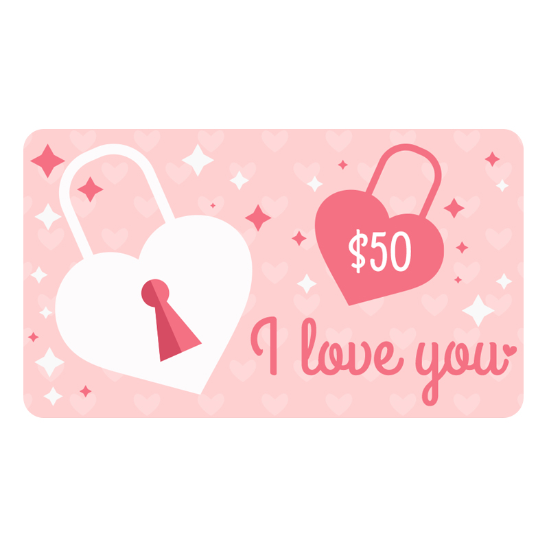 I love You Gift Card