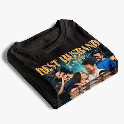 Custom Photo Best Husband Ever - Couple Personalized