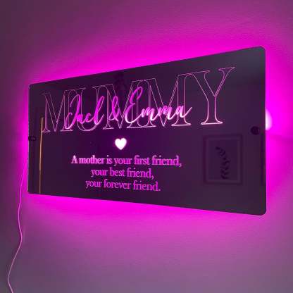 🔥Mother’s Day Sale🔥Personalised Mother’s Day Mirror - Light Up Mirror