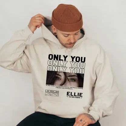 Valentine's Day Gift Unique Custom Eyes Photo Shirt, Anniversary gift