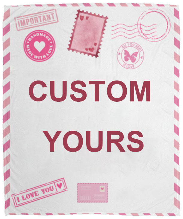 Custom Yours Blanket - To Family - Christmas Birthday Gift