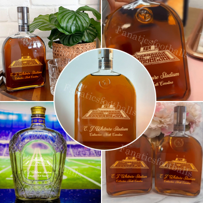 E. J. Whitmire Stadium Whiskey Bottles-Gifts For Sports Lovers