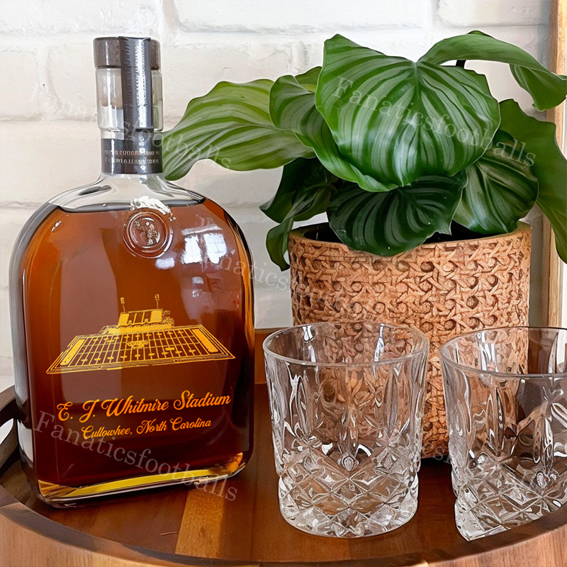 E. J. Whitmire Stadium Whiskey Bottles-Gifts For Sports Lovers