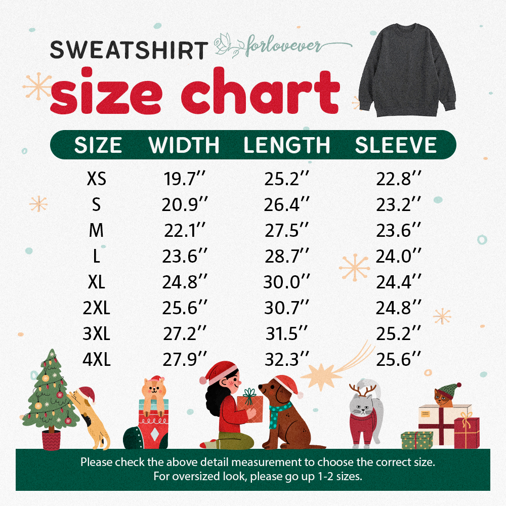 Custom Pet Face Christmas Embroidered Outline Style Sweatshirts, Hoodies, T-Shirts