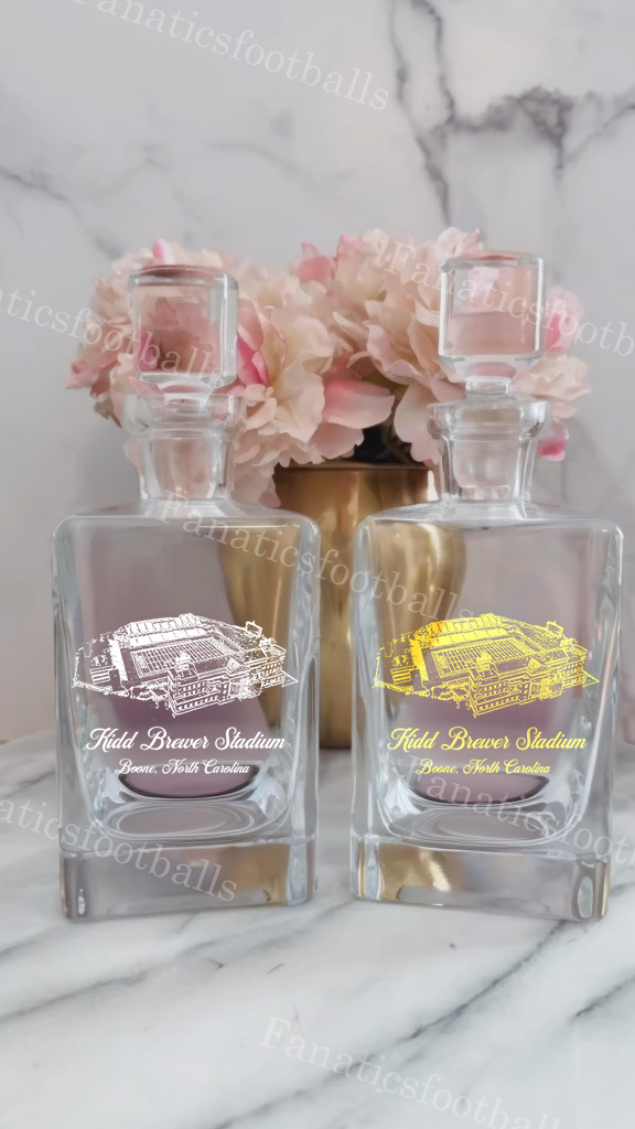 Kidd Brewer Stadium Whiskey Bottles-Gifts For Sports Lovers