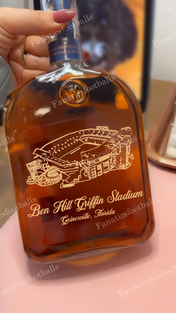 Ben Hill Griffin Stadium Whiskey Bottles-Gifts For Sports Lovers
