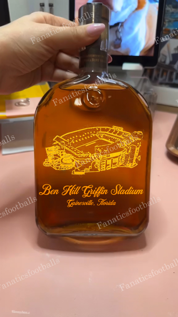 Ben Hill Griffin Stadium Whiskey Bottles-Gifts For Sports Lovers