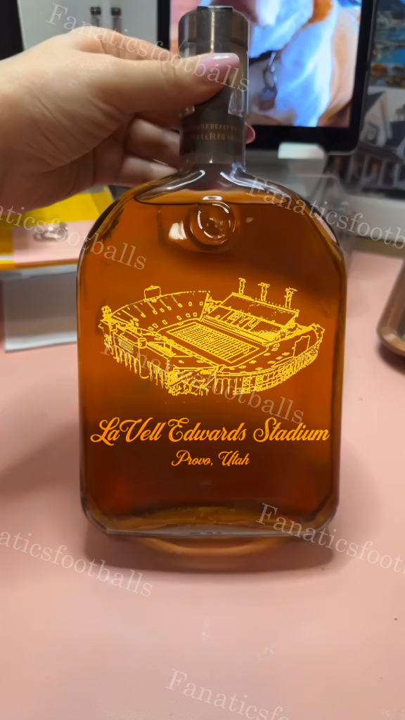 LaVell Edwards Stadium Whiskey Bottles-Gifts For Sports Lovers