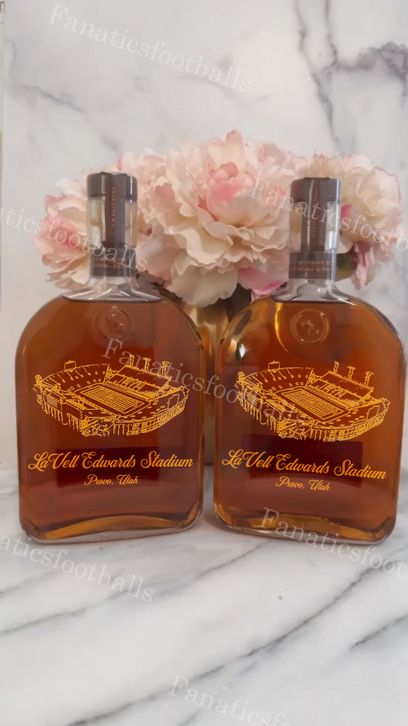LaVell Edwards Stadium Whiskey Bottles-Gifts For Sports Lovers