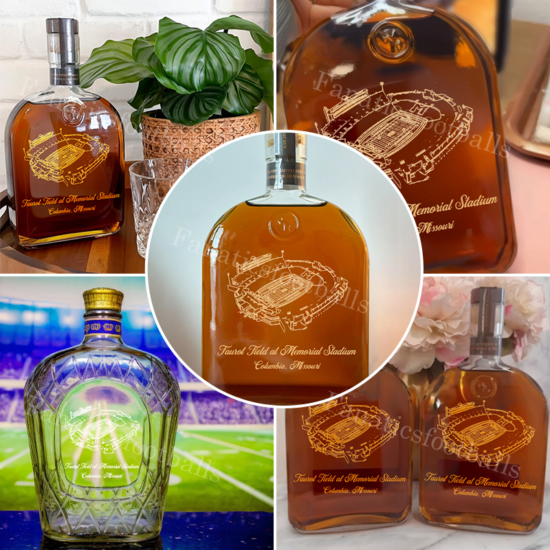 Faurot Field Whiskey Bottles-Gifts For Sports Lovers