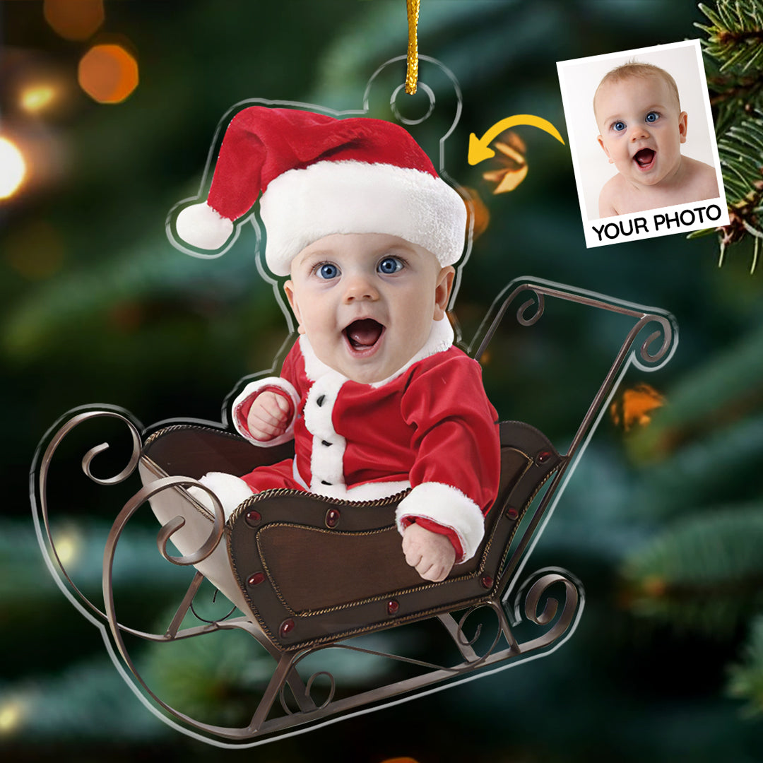 Custom Photo You Are Our Greatest Blessing - Family Personalized Custom Ornament - Acrylic Custom Shaped - Christmas Gift For Baby Kids, Newborn Baby-ilovevango