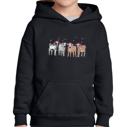 Cow Lover Animals Holiday Christmas Sweatshirt