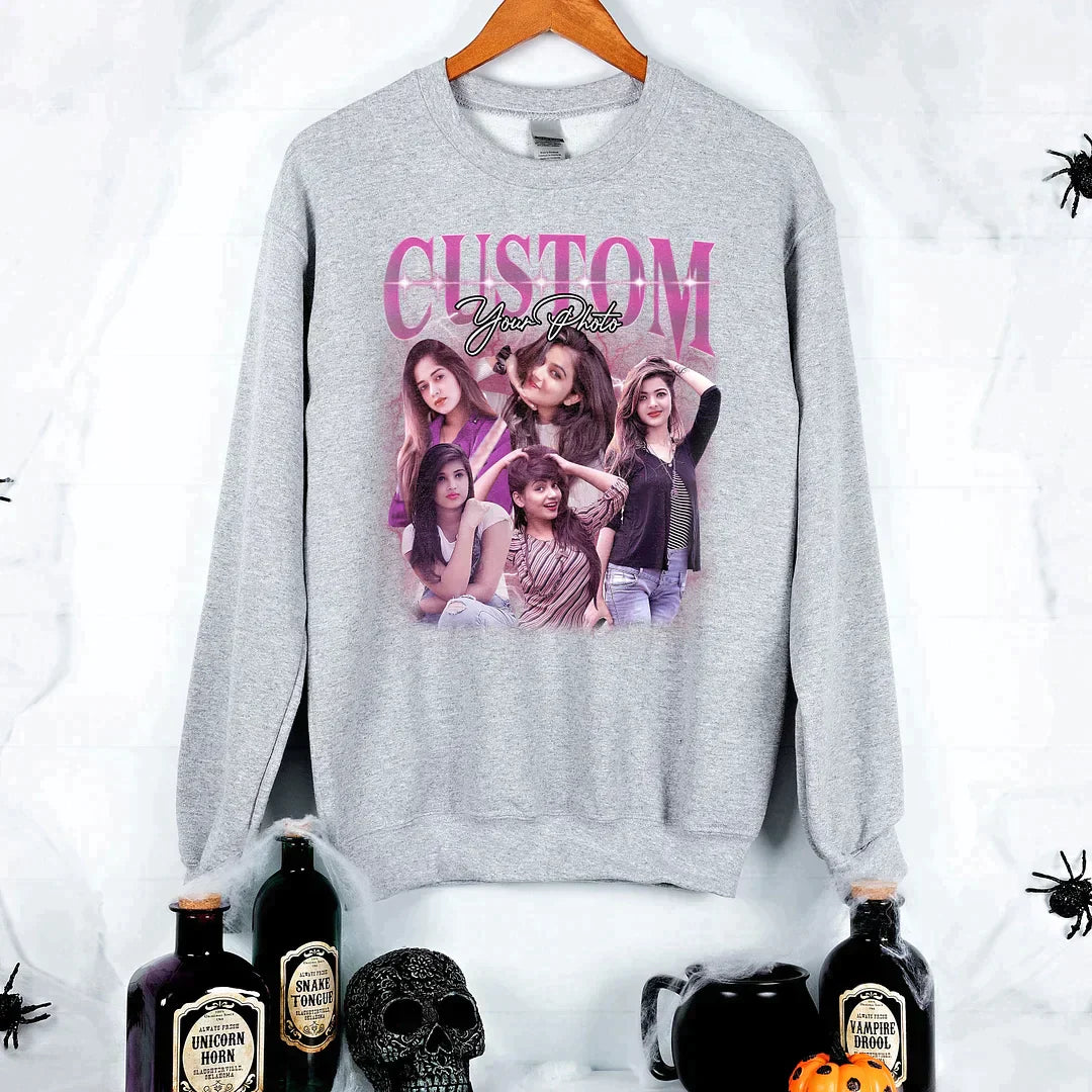 Custom Retro Sweatshirts Customize Your Own 90s Vintage Sweatshirt