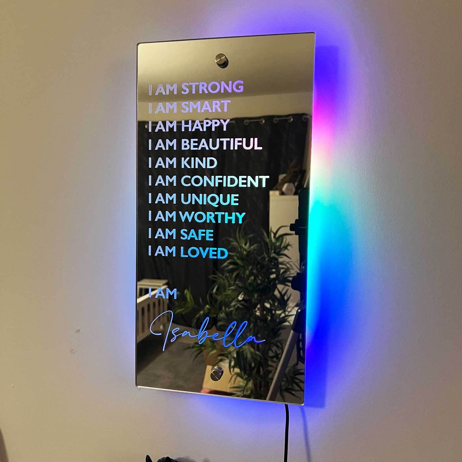 AFFIRMATIONS MIRROR - I AM MIRROR