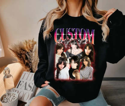 Custom Vintage Rapper Shirt Custom Photo Vintage Tee