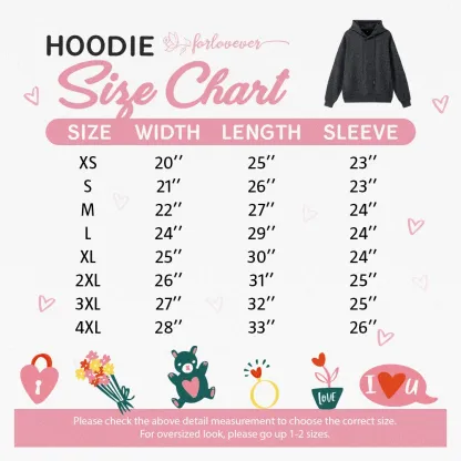 Forlovever Custom Couple Photo Embroidered T-Shirt Sweatshirt Hoodie