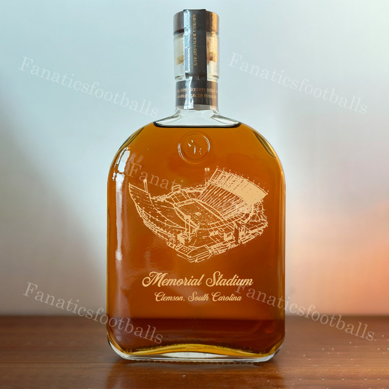 Memorial Stadium (Clemson) Whiskey Bottles-Gifts For Sports Lovers