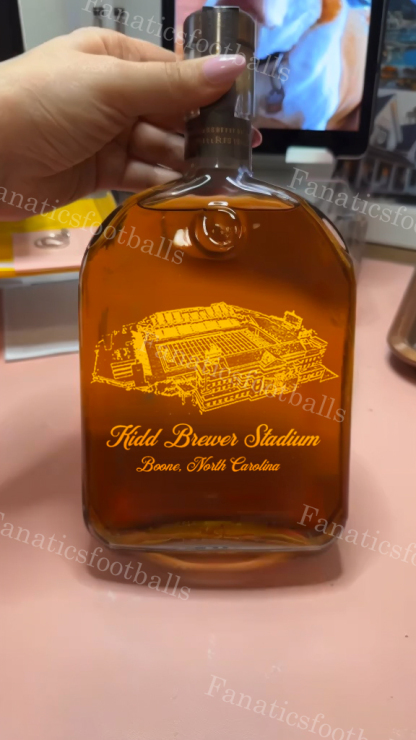 Kidd Brewer Stadium Whiskey Bottles-Gifts For Sports Lovers